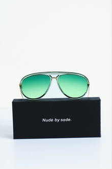 GREEN N GOLD PALM | GLASSES