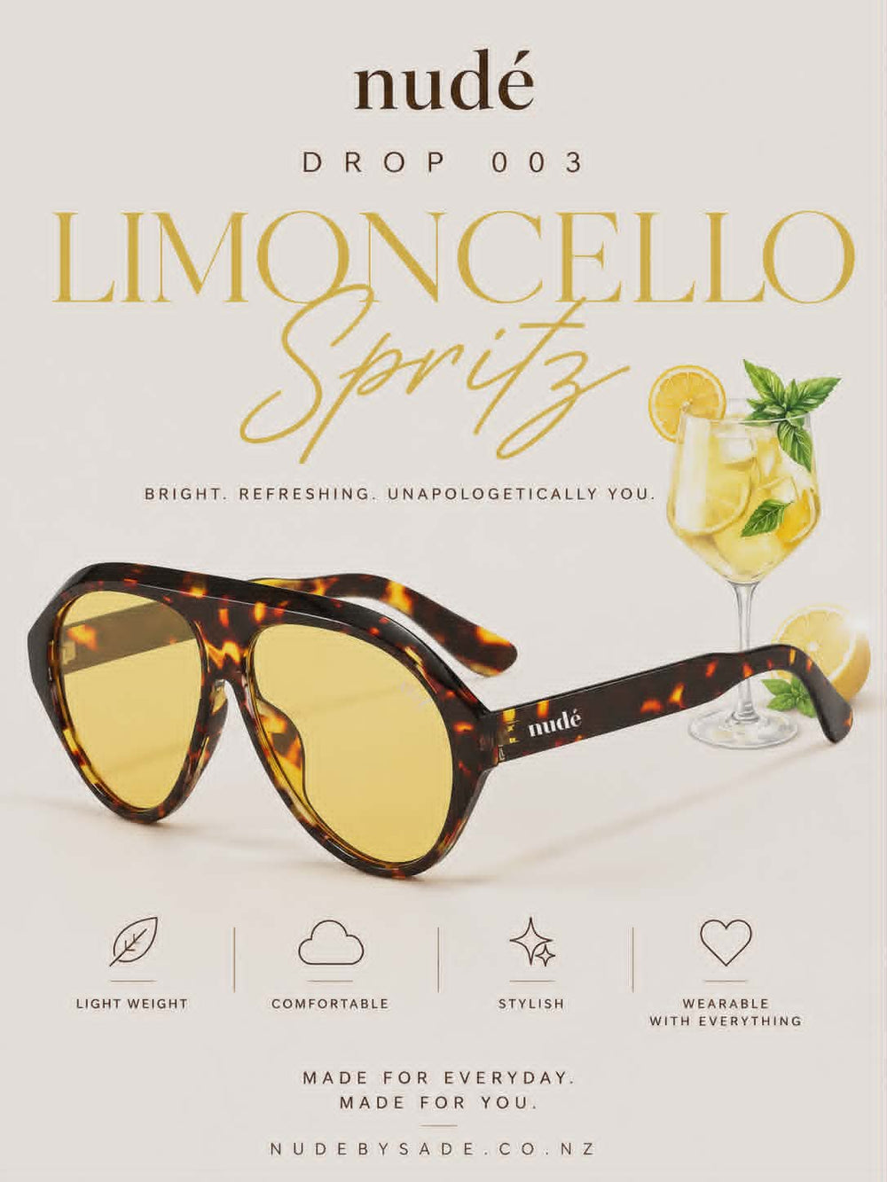 LIMONCELLO SPRITZ | GLASSES